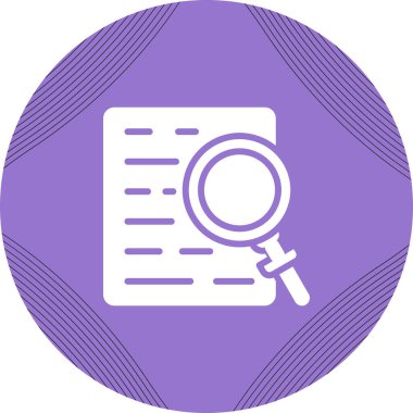 belge web simgesi vektör illüstrasyonu