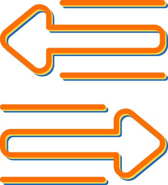 ok simgesinin vektör illüstrasyonu