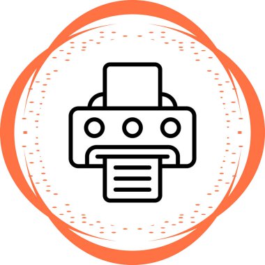 belge web simgesi vektör illüstrasyonu