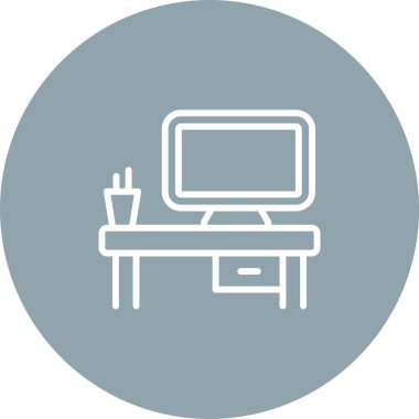 bilgisayar simgesi vektör illüstrasyonu  