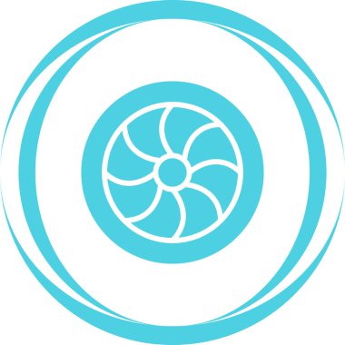 Yükleniyor. Web simgesi vektör illüstrasyonu 