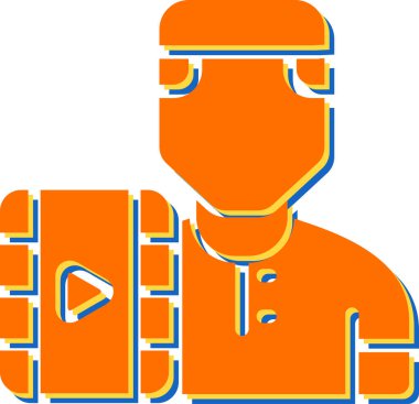 kullanıcı simgesi, vektör illüstrasyonu 