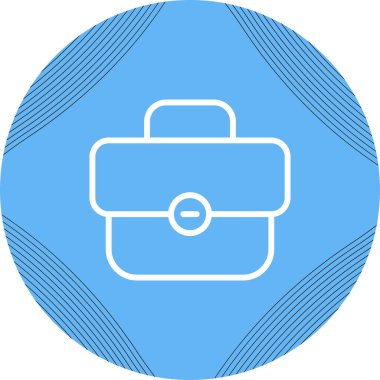 evrak çantası ikonu vektör illüstrasyonu