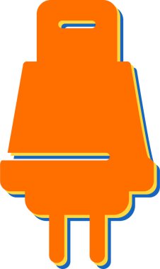 usb Web simgesi vektör illüstrasyonu