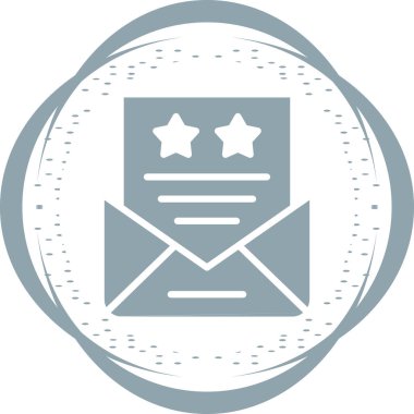 e- posta simgesi, ileti işareti, beyaz arkaplan üzerindeki vektör illüstrasyonu 