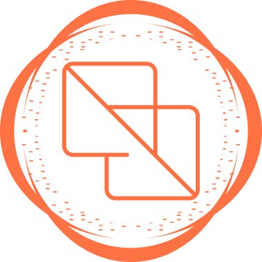 Düzleştirme aracı simgesi, vektör illüstrasyonu