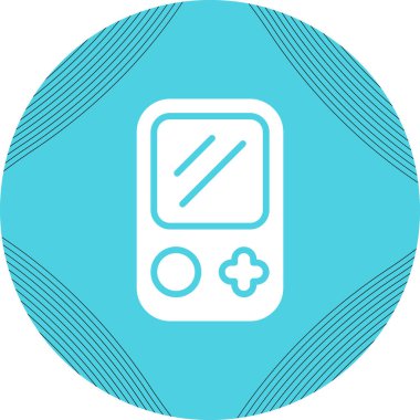 Oyun simgesinin vektör illüstrasyonu