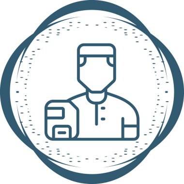 kullanıcı simgesi, vektör illüstrasyonu 