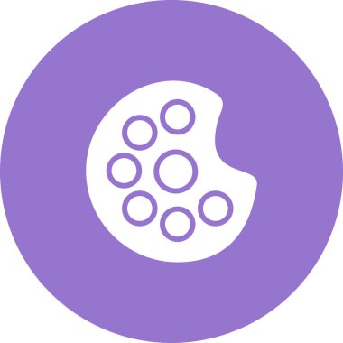 Sanatçı Paletinin temel doğrusal çizimi