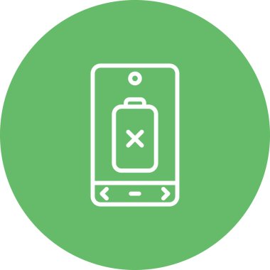 Pil web simge vektör çizim  