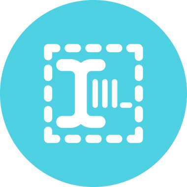 vektör illüstrasyon metin simgesi