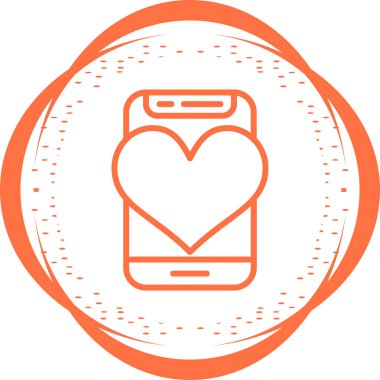 Aşk mesajının temel doğrusal çizimi