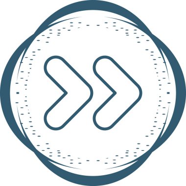 ok simgesinin vektör illüstrasyonu