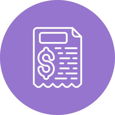 Basit bir soyut renk vektör simgesi