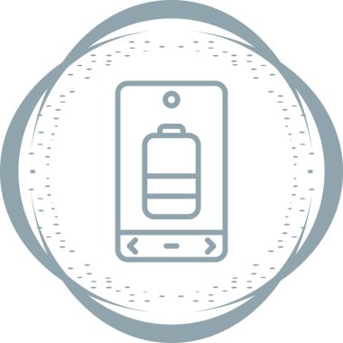 Pil web simge vektör çizim  