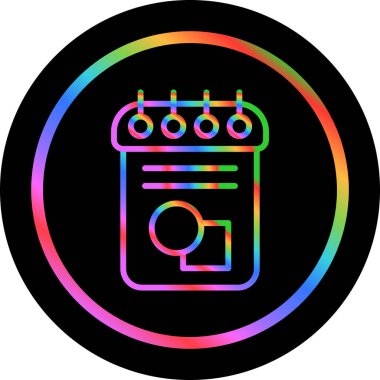 Üçgen cetvel web simgesi, basit vektör illüstrasyonu