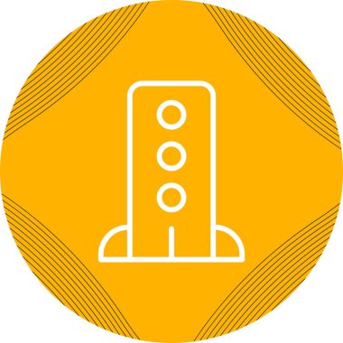 Modem vektör illüstrasyonu, simge ögesi biçimi        