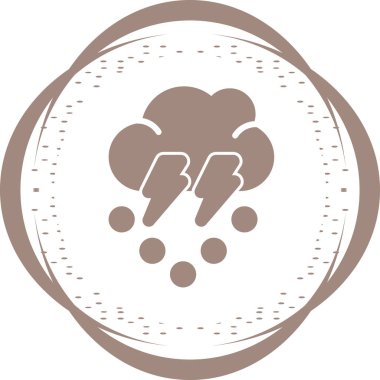 bulut web simgesi vektör illüstrasyonu