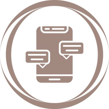  Masaj. Web simgesi basit illüstrasyon 