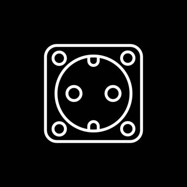 port simgesinin basit doğrusal resmi