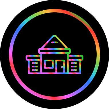 Vektör illüstrasyon evi simgesi