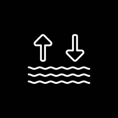 Wave web icon vector illustration