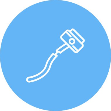 Modern Kırık Kablo simgesinin vektör çizimi        