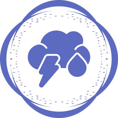 bulut web simgesi vektör illüstrasyonu