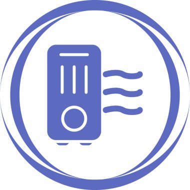 vector illustration of modern Air Purifier icon   