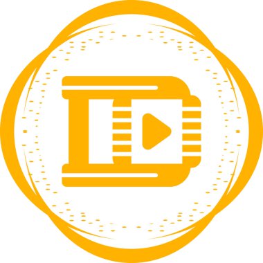 Sıkıştırma simgesinin basit doğrusal çizimi