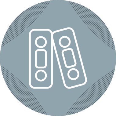 Bağlayıcı ağ simgesi basit illüstrasyon