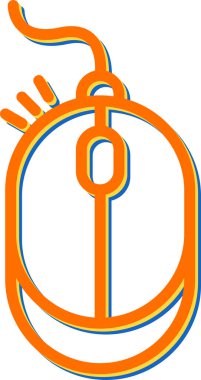 Sağ Tıkla Web simgesi vektör illüstrasyonu