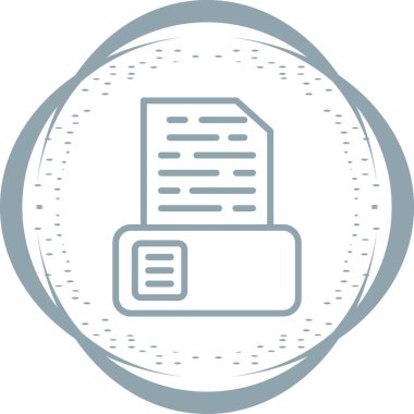 Web simgesi, vektör çizim Arşiv 