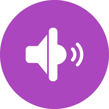 Audio web simgesinin vektör illüstrasyonu        