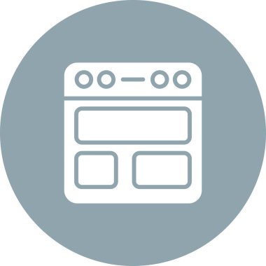 Bir tarayıcı simgesinin basit vektör gösterimi.