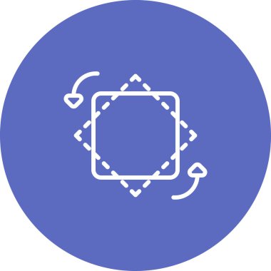 Web simgesi vektör resimlemesini döndür