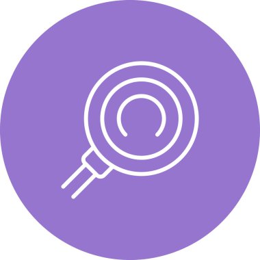 Kablosuz Şarj simgesinin vektör çizimi