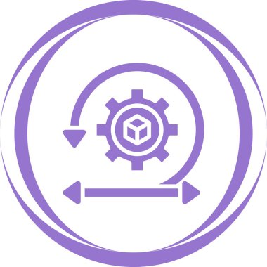 Dişli simgesi beyaz arkaplanda izole edildi. Ayarlar imzası. Sembolü özelleştir. Vektör illüstrasyonu