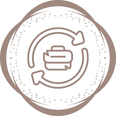 Düz Felaket Kurtarma 'nın vektör çizimi