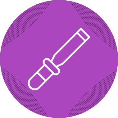 Chisel web simgesi vektör illüstrasyonu