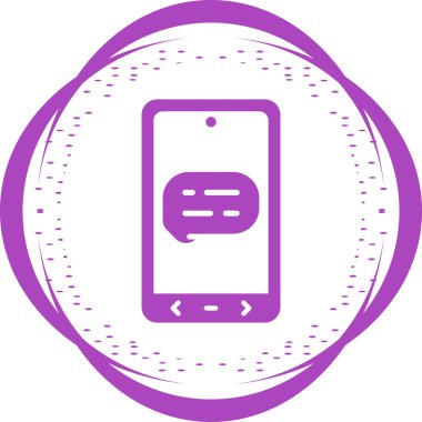 vektör illüstrasyon metin simgesi