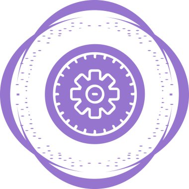 Zaman yönetimi simgesi vektör illüstrasyonu