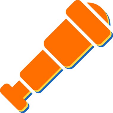 Teleskop web simge vektör çizim