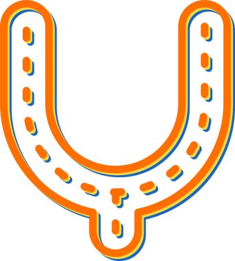 Küf simgesi, modern vektör illüstrasyonu