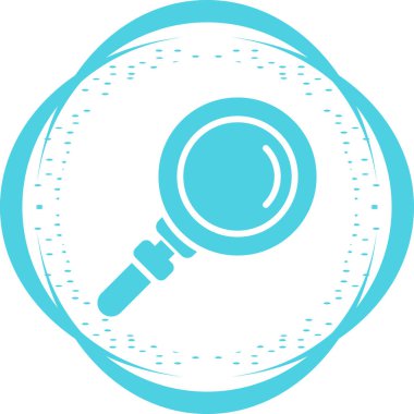 arama web simgesi vektör illüstrasyonu