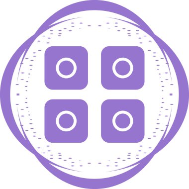 Grafik anahtar simgesi, vektör illüstrasyonu basit tasarım