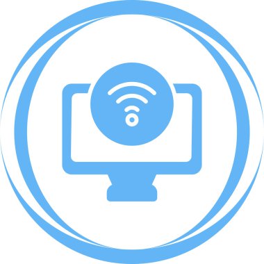 bilgisayar web simgesi basit illüstrasyon