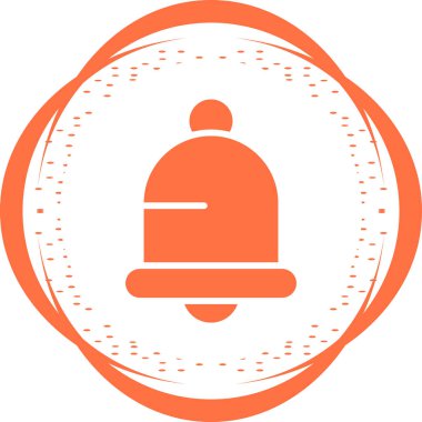 çan simgesinin modern vektör illüstrasyonu