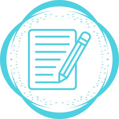 İnternet 'te kullanıcı deneyimini geliştirmeyi amaçlayan canlı renklerle oluşturulmuş bir belgenin görsel olarak meşgul edici soyut bir simgesi.