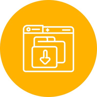 Dosya simgesi, vektör illüstrasyonu indir